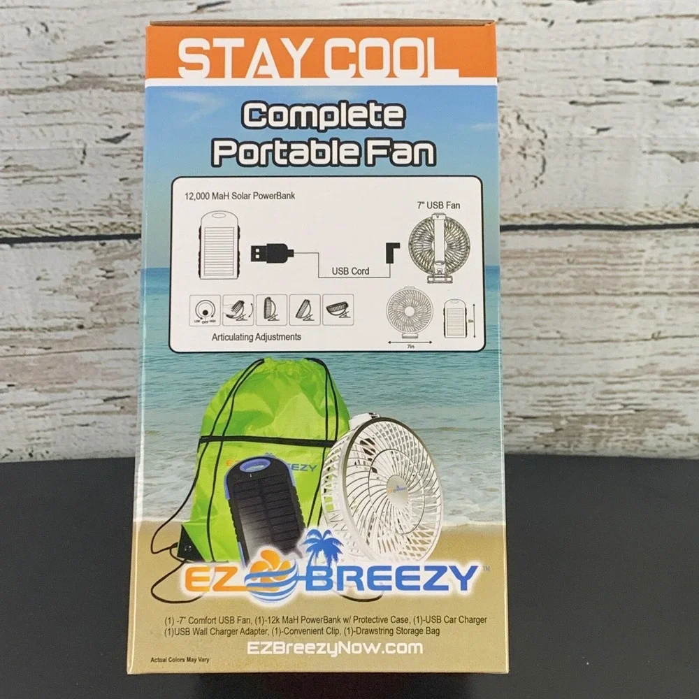 EZ Breezy Portable Fan 7